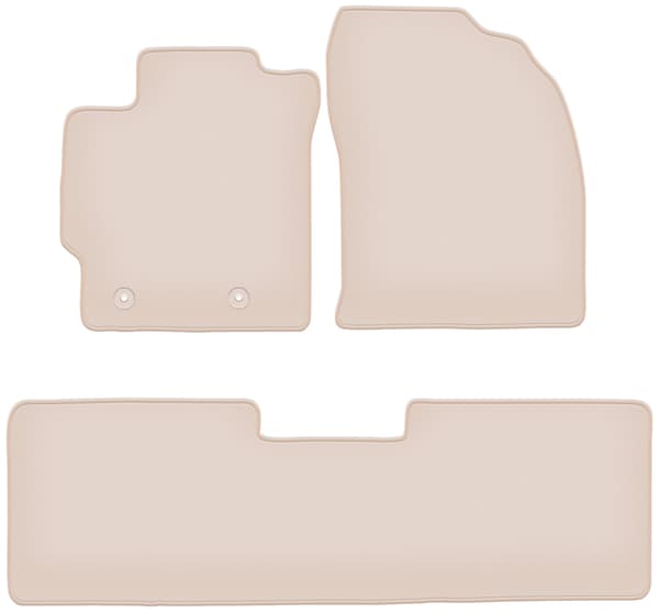 PREMIUM-beige matot Toyota Corolla E16 sedan, hatchback 2013-2019 varten