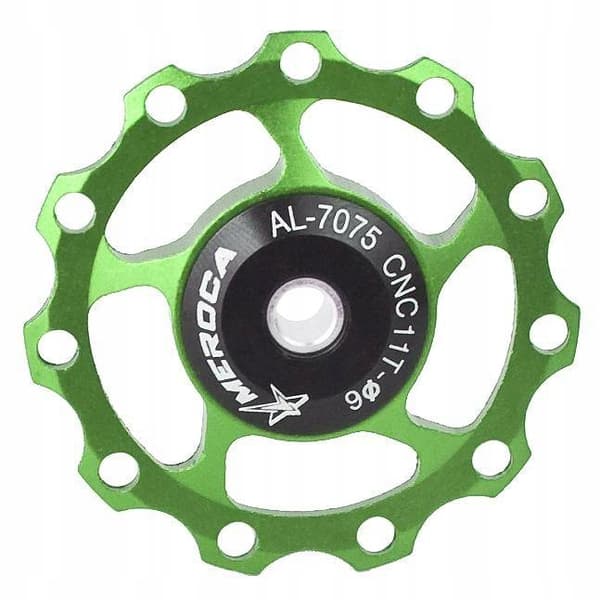 11T grøn aluminium gearskifterremskive