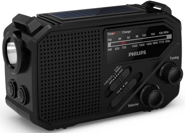 PHILIPS TAR1609/00 Bärbar Radio Svart
