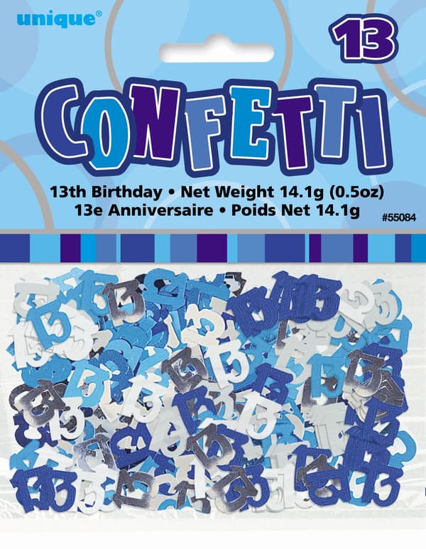 Konfetti med skive 13 14 g 1 opk.