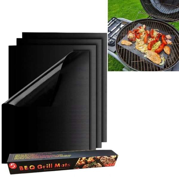 Teflonugnsgrillmatta 40 x 33 cm 4 st.