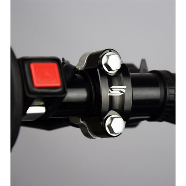 SCAR RACING UNIVERSAL BREMSE- OG KOBLINGSGREBSKLEMME, SORT