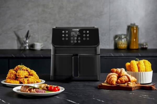 Cosori Premium II luftfritter uden fedt sort