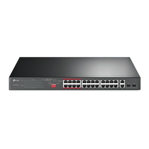 TP-LINK TL-SL1226P Switch, 26 porte, kompakt