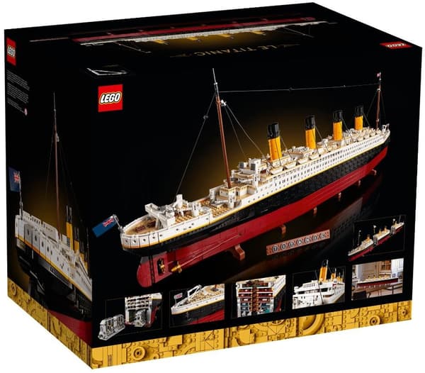 LEGO Creator Titanic 10294, 9090 dele, skala 1:200