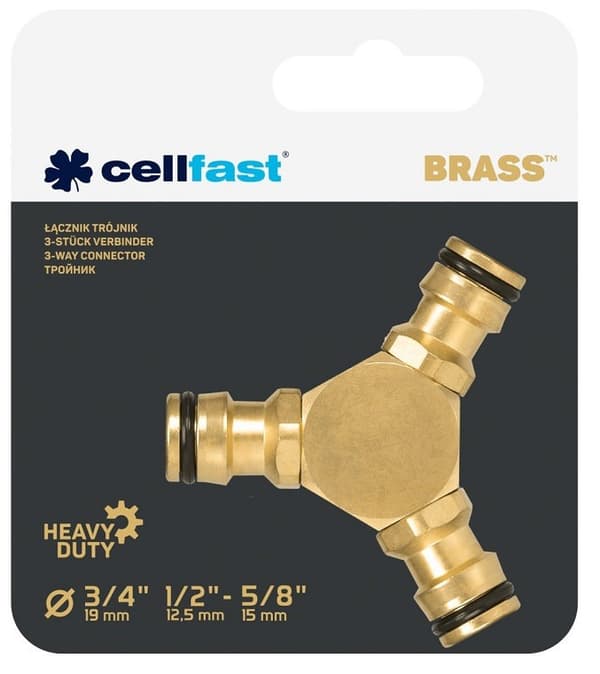 BRASS™ CellFast T-stykke
