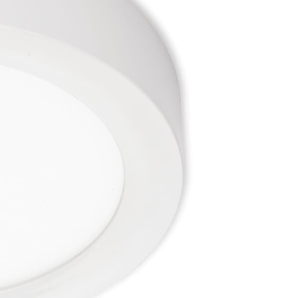 LOFTSLAMPE - PÅBYGGEMONTERING - HVID - LED 12W - NEUTRAL
