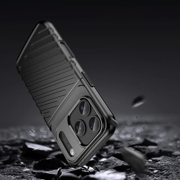 Thunder-cover til iPhone 17 Pro - Sort