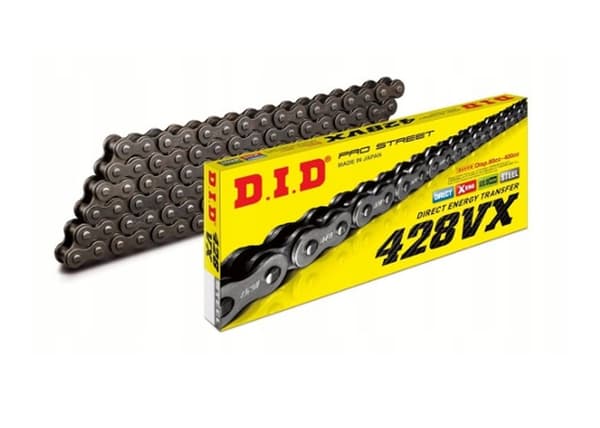 DID 428VX-134 DRIVKEDJA (134 LÄNKAR) X-RING (ÖPPEN + RING)
