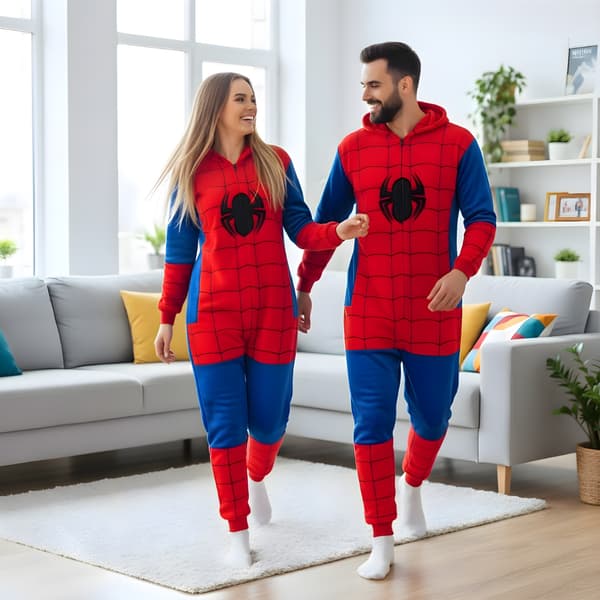 Spiderman Kigurumi-pyjamas M 155-165 cm