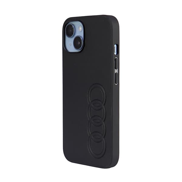 Audi Syntetisk Læder - iPhone 14 Etui (Sort)