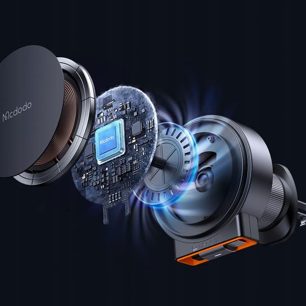 MCDODO BILTELEFONHOLDER INDUKTIV OPLADDER TIL IPHONE MAGSAFE