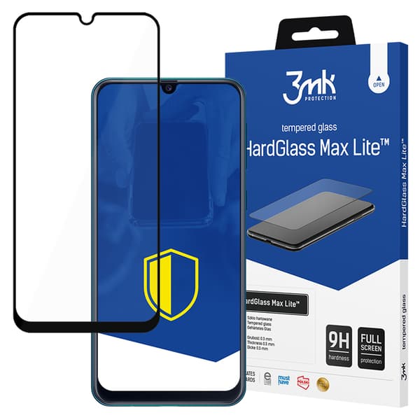 Samsung Galaxy M31/M31 Prime - 3mk HardGlass Max Lite Sort