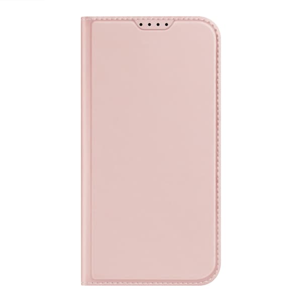 Dux Ducis Skin Pro iPhone 15 Plus Cover med Flip og Pung - Lyserød
