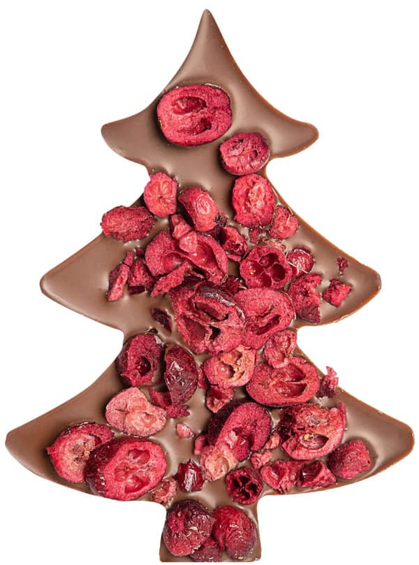 Mælkechokolade juletræ til gave