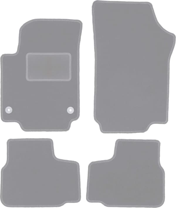 Harmaat auton matot Volkswagen Up! hatchback (2011-)