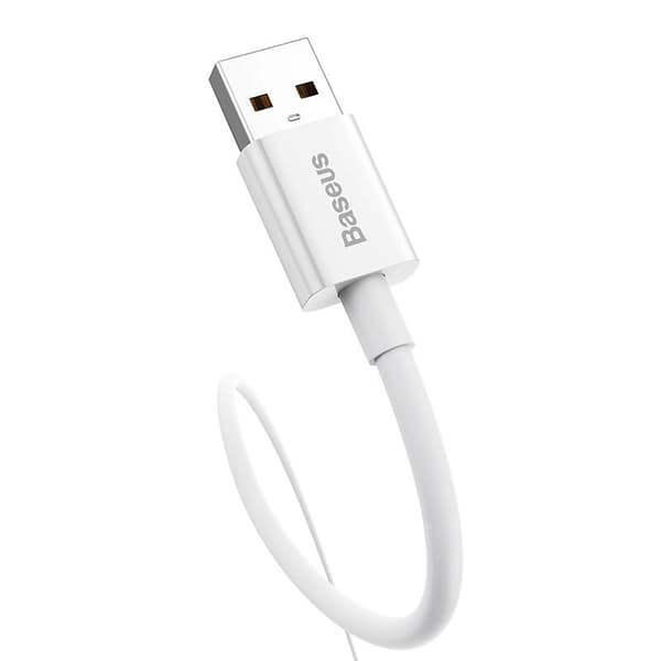 Baseus Superior 100W 2m USB till USB-C-kabel (vit)