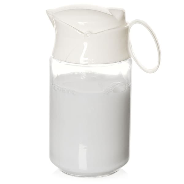 Glasmjölkkanna 235 ml