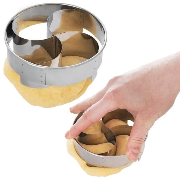 Stålskærer til kaiserbrød 10,5 cm