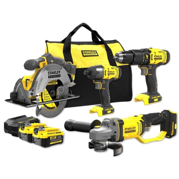 Stanley SFMCK469M2 Akku-værktøjssæt, 18V, 4 dele.