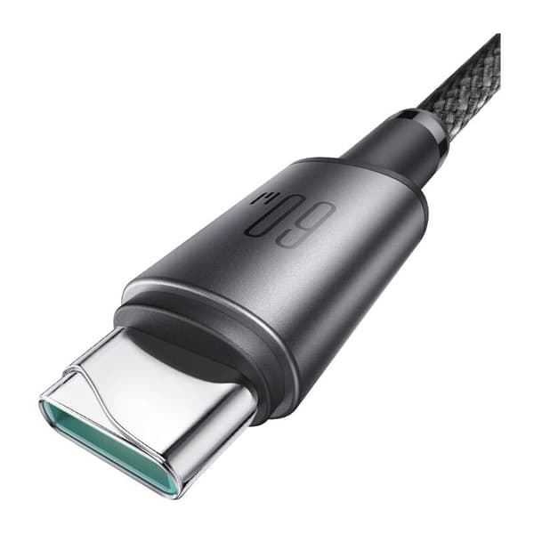 Joyroom S-A50 USB-C - USB-C-kaapeli, 60W, 1.2m Harmaa