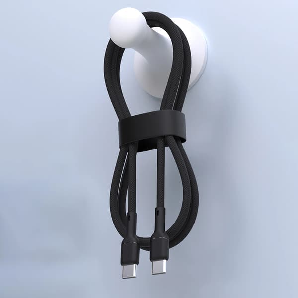 Dudao L9C 65W USB-C - USB-C 2m Kabel - Sort