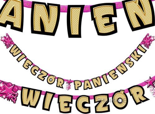 Polterabendbanner, 292 cm, 1 stk.