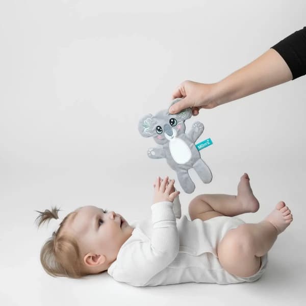 Koala Crinkle Sensorisk Klude til Babyer 0+ Moms Care
