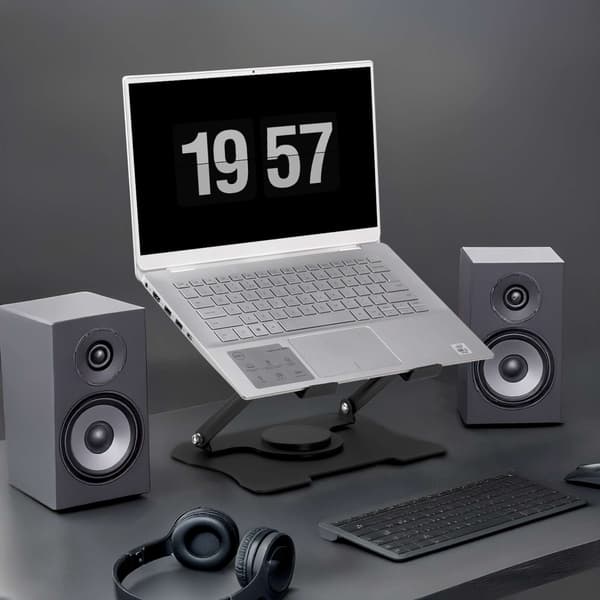LAURO laptopstativ svart