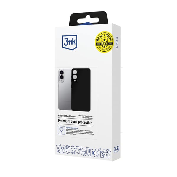 Samsung Galaxy S25 Edge - 3mk Hardy MagSilicone Sort
