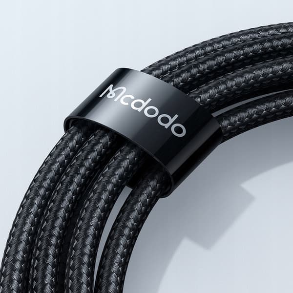 MCDODO USB-C KABEL HURTIG OPLADNING TIL MACBOOK USB TYPE C 10GBPS 100W 4K 1M