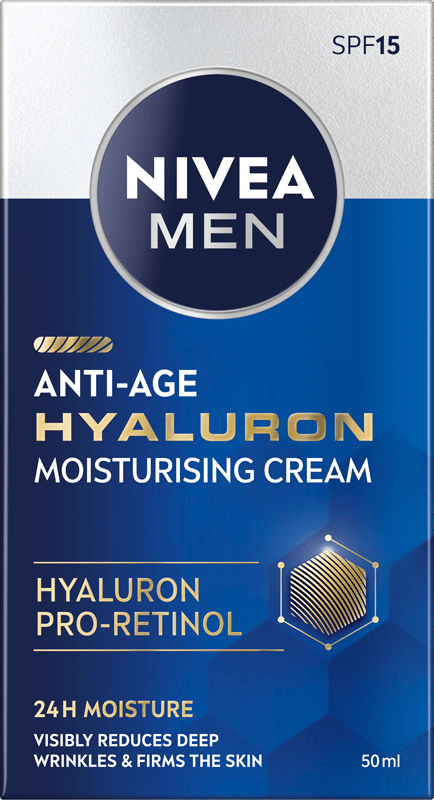 NIVEA MEN Hyaluron Antirynke creme 50 ml