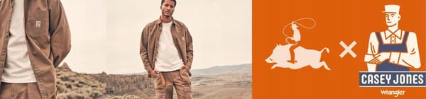 Wrangler Casey Jones Cargo bomullscargobukser W32 L32