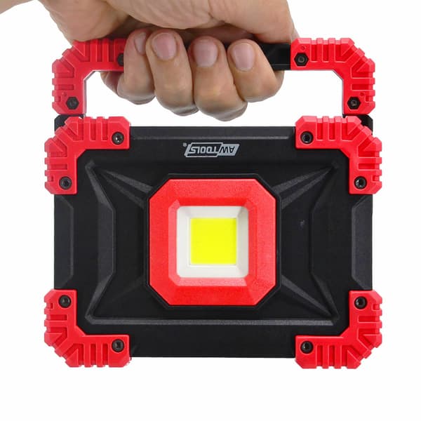 AWTOOLS COB LED-BATTERISTRÅLKASTARE 20W