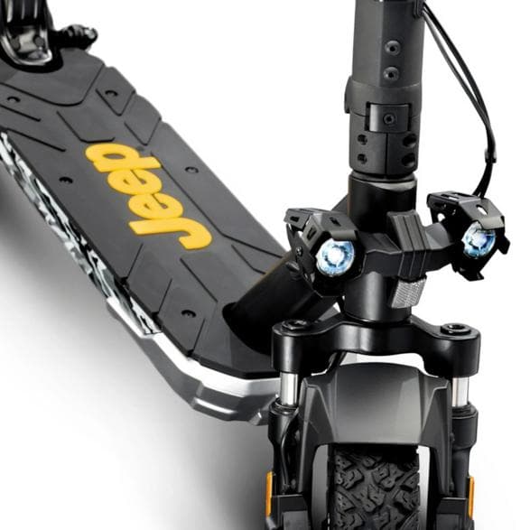 Elektrisk scooter JEEP JUC Advance Safety Sort-grå