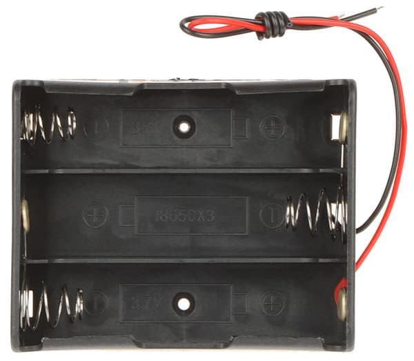 Kurv til 3 AKC-X3/18650 batterier