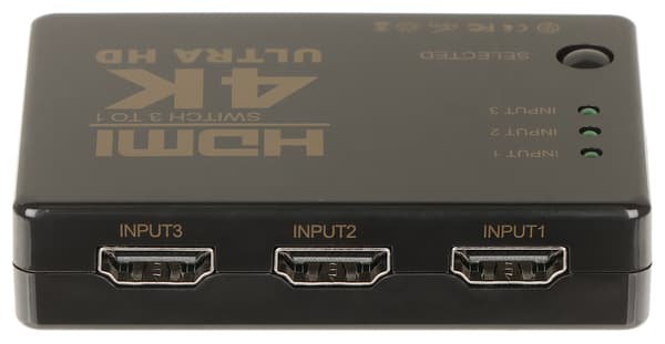 VIDEO-SKIFT HDMI-SW-3/1-IR-4K