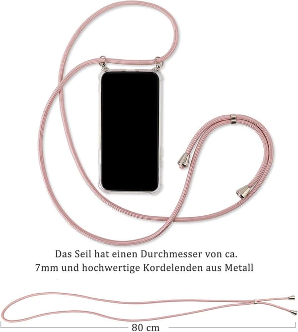 IPHONE 13 PRO MAX -KUORI VAALEANPUNAINEN RANNEKE