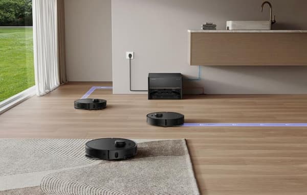 DREAME Master X40 Sort Støvsuger- og Mopperobot