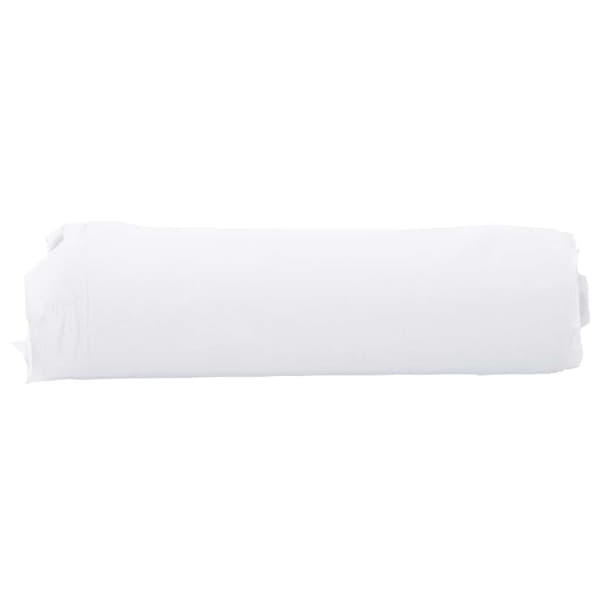 vidaXL Geotextil, Vit, 1x50 m, Polyesterfiber