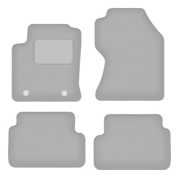 Bilmåtter grå for: Ford Focus MK1 FL hatchback, sedan, kombi (2001-2004)