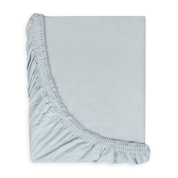 Jersey puslebordsbetræk 50x70/80 grå