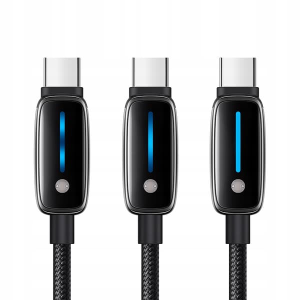 MCDODO OPLADEKABEL USB-A USB-C HURTIG OPLADNING TIL IPHONE TYPE C 1M LED