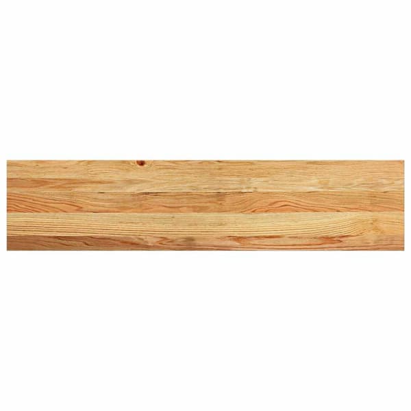 vidaXL Trappsteg, 2 st bruna 110x25x2cm massiv ek