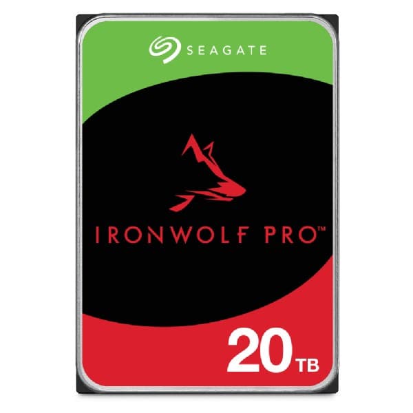 Seagate HDD IW PRO 20TB, 7200 o/min, NAS-harddisk