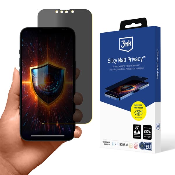 Apple iPhone 14 - 3mk Silkkimatta Yksityisyydensuoja