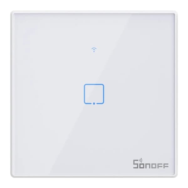 Sonoff T2 EU TX Touch-lysafbryder WiFi + RF 433 (1 kanal) Ny version