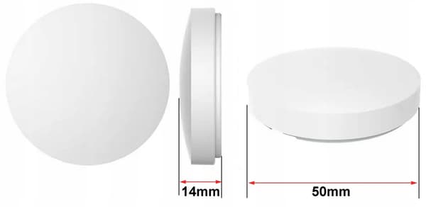 RTX Fjärrkontroll 1P 3 Scenkontrollknapp ZigBee Tuya
