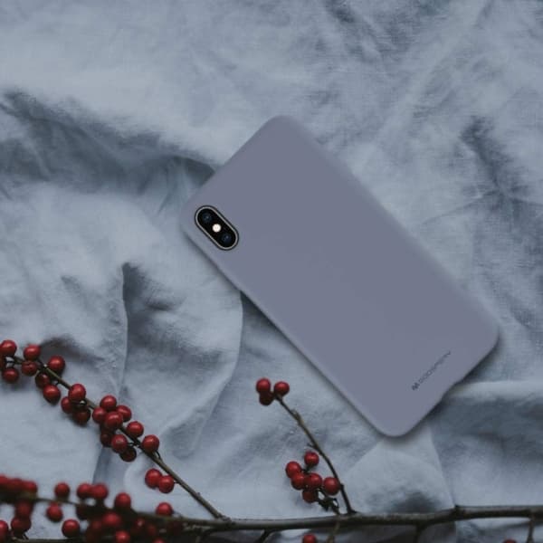Mercury Silicone iPhone 15 Pro 6,1 laventeli/musta