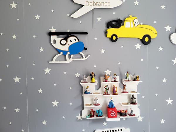 Lydfigurdisplay til Disney-systemet